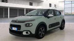 Verde metallizzato Usata 2018 Citroën C3 PureTech Due volumi | 8970 € (Buon prezzo)