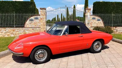 Usata Alfa Romeo Spider 131 CV (96 kW) 1960 Rosso Cabrio