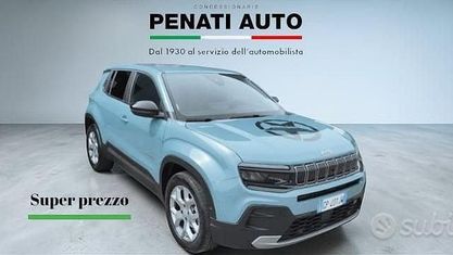Usata Jeep Avenger Altitude 101 CV (74 kW) 2023 Azzurro SUV