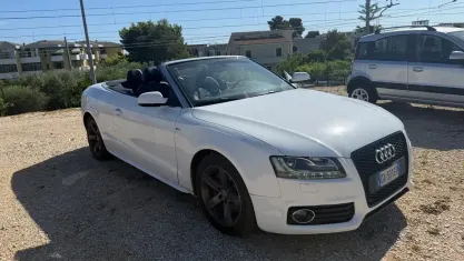 Usata Audi A5 Cabriolet 190 CV (139 kW) 2011 Bianco Cabrio