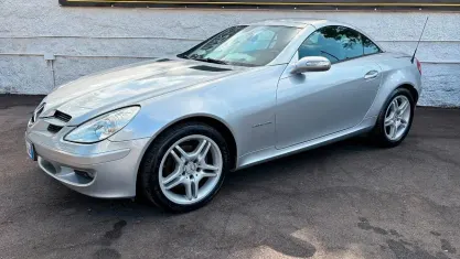 Usata Mercedes SLK200 163 CV (119 kW) 2006 Grigio Cabrio
