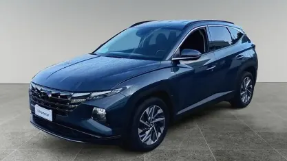 Usata Hyundai Tucson 136 CV (100 kW) 2021 Bleu metallizzato scuro SUV