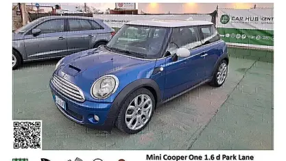 Usata Mini Cooper D Chili 109 CV (80 kW) 2008 Blu Utilitaria