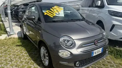 Usata Fiat 500 Lounge 69 CV (50 kW) 2018 Grigio Utilitaria