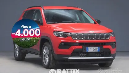 Usata Jeep Compass Limited 131 CV (96 kW) 2024 Colorado red SUV