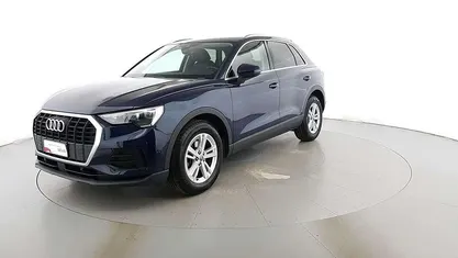 Usata Audi Q3 Business 150 CV (110 kW) 2020 Blu cosmo metallizzato SUV