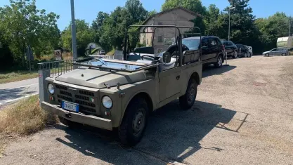 Usata Fiat Campagnola 80 CV (58 kW) 1983 Verde Cabrio