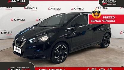 Second-hand Nissan Micra Acenta 92 CP (67 kW) 2022 Negru Hatchback