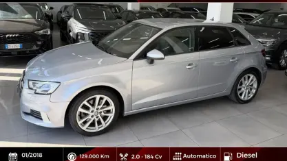 Usata Audi A3 Sport 184 CV (135 kW) 2018 Grigio Berlina