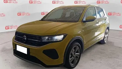 Giallo Usata 2024 VW T-Cross R-line SUV | 23.300 € (Buon prezzo)