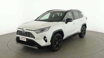 Second-hand Toyota RAV4 Hybrid Style 218 CP (160 kW) 2019 Alb SUV