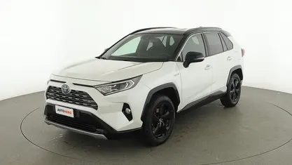 Begagnad Toyota RAV4 Hybrid Style 218 HK (160 kW) 2019 Vit SUV