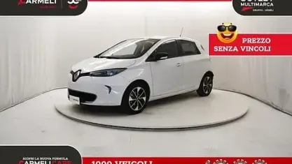 Usata Renault Zoe Intens 64 kW (88 CV) 2018 Bianco Utilitaria