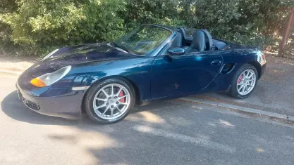 Usata Porsche Boxster 252 CV (185 kW) 2000 Blu Cabrio