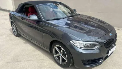 Grigio Usata 2016 BMW 220 Sport Line Cabrio | 14.799 € (Buon prezzo)