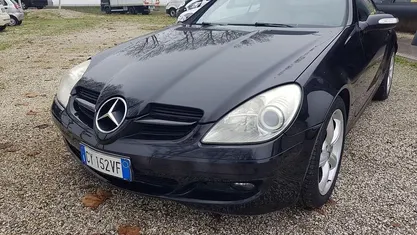 Nero Usata 2005 Mercedes SLK200 Cabrio | 12.490 € (Buon prezzo)
