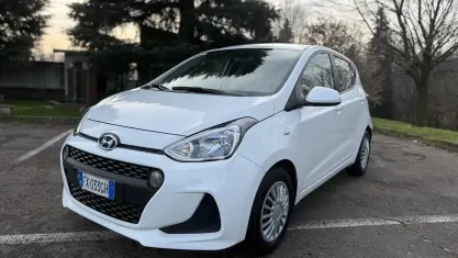 Usata Hyundai i10 Prime 67 CV (49 kW) 2019 Bianco Utilitaria