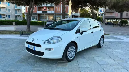 Usata Fiat Punto S 95 CV (69 kW) 2017 Bianco Utilitaria