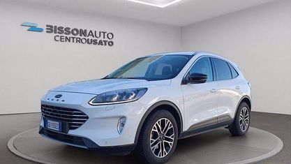 Gebraucht Ford Kuga Titanium 120 PS (88 kW) 2020 Weiß SUV