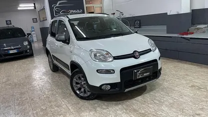Usata Fiat Panda 4x4 S 95 CV (69 kW) 2017 Bianco Utilitaria