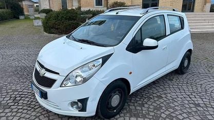 Usata Chevrolet Spark LS 68 CV (50 kW) 2010 Bianco Utilitaria