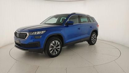 Second-hand Skoda Kodiaq Style 150 CP (110 kW) 2023 Albastru SUV