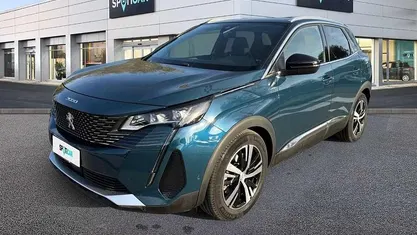 Blu/azzurro Usata 2022 Peugeot 3008 GT SUV | 22.350 € (Buon prezzo)