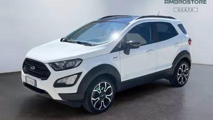 Usata Ford Ecosport Active 125 CV (91 kW) 2022 Frozen white SUV