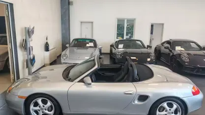 Occasion Porsche 986 Boxster 204 ch (150 kW) 1997 Gris Cabriolet