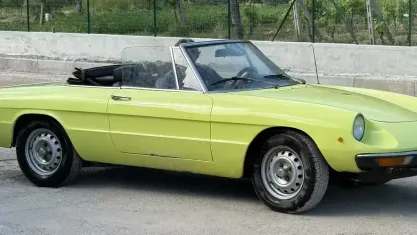 Usata Alfa Romeo Spider Veloce 131 CV (96 kW) 1970 Giallo Cabrio