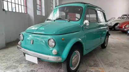 Usata Fiat 500 19 CV (13 kW) 1970 Verde Utilitaria