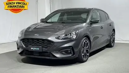 Usata Ford Focus ST-Line 125 CV (91 kW) 2020 Grigio scuro Berlina