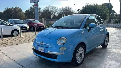 Blu/azzurro Usata 2007 Fiat 500 Lounge Tre volumi | 4200 € (Buon prezzo)