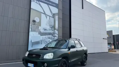 Usata Hyundai Santa Fe 113 CV (83 kW) 2003 Verde SUV