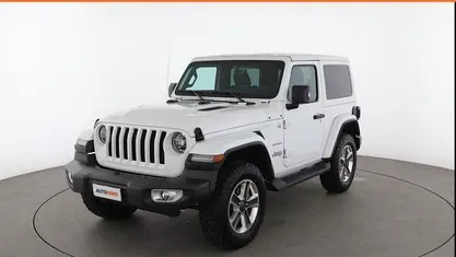 Usata Jeep Wrangler Sahara 200 CV (147 kW) 2018 Bianco SUV