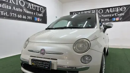 Usata Fiat 500 Sport 100 CV (73 kW) 2009 Bianco Cabrio