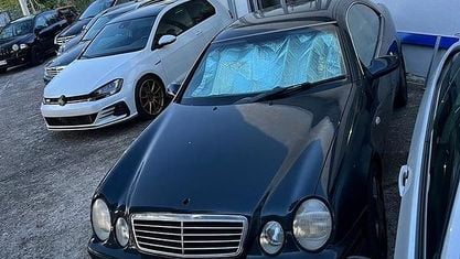 Usata Mercedes CLK200 Elegance 192 CV (141 kW) 1999 Verde Coupé