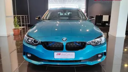 Usata BMW 418 Gran Coupé Advantage 150 CV (110 kW) 2019 Blu Coupé