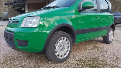 Usata Fiat Panda 4x4 69 CV (50 kW) 2010 Verde Utilitaria