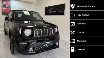 Usata Jeep Renegade Limited 140 CV (102 kW) 2020 Nero SUV