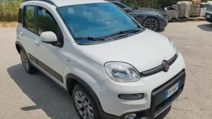 Usata Fiat Panda 4x4 S 95 CV (69 kW) 2017 Bianco Utilitaria