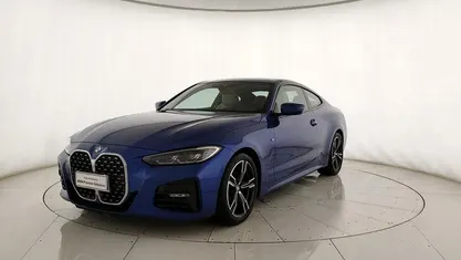 Usata BMW 420 M Sport 190 CV (139 kW) 2022 Azzurro Coupé
