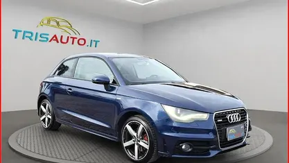 Usata Audi A1 S-Line 106 CV (77 kW) 2011 Blu Utilitaria