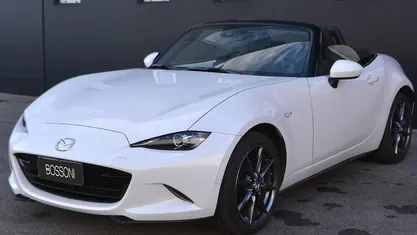 Usata Mazda MX5 Inclusive 184 CV (135 kW) 2019 Bianco Cabrio