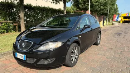 Usata Seat Leon Stylance 102 CV (75 kW) 2007 Nero Utilitaria