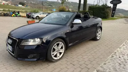 Usata Audi A3 Cabriolet Ambition 105 CV (77 kW) 2009 Blu Cabrio