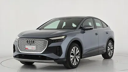 Usata Audi Q4 Sportback e-tron Advanced 150 kW (204 CV) 2023 Blu geyser metallizzato SUV