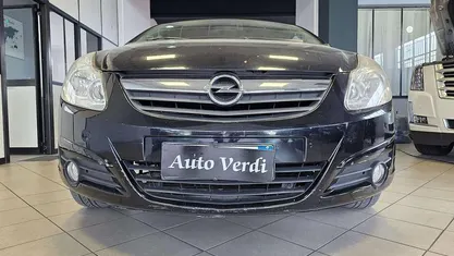 Usata Opel Corsa Club 80 CV (58 kW) 2008 Nero Utilitaria
