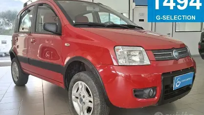 Usata Fiat Panda 4x4 Climbing 69 CV (50 kW) 2005 Rosso Utilitaria