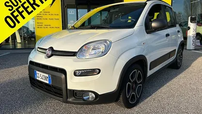 Bianco Usata 2021 Fiat Panda City Life Tre volumi | 9500 € (Buon prezzo)